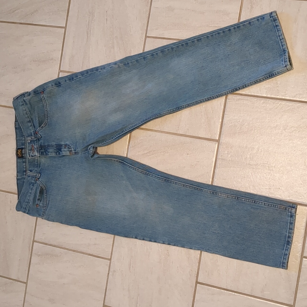 Lee Regular Fit Medium Wash Men's Jeans 34X29